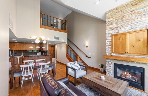 Tamarack Condo | Aspen Grove Lodge 2 Bedroom Condo (Sleeps 8) - Expansive 2 BR Condo with Fireplace and Patio