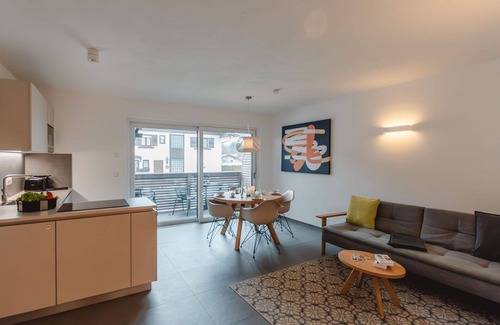 Gries Apartment | Cosy apartment for 4 people with WIFI, TV, terrace and pets allowed