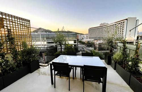 Pangrati Apartment | Athena Blue Lux Apartments 2BR 2BA with City Skyline View, near Kolonaki