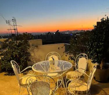 Neos Kosmos Apartment | Athens Neos Kosmos penthouse, sea and city view