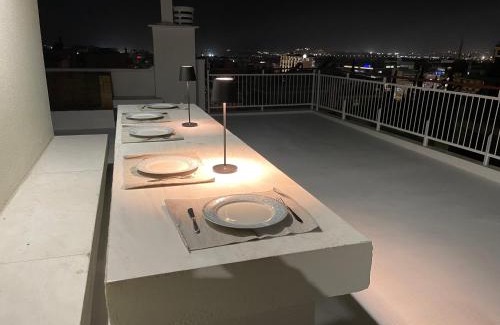 Neos Kosmos Apartment | Athens Neos Kosmos penthouse, sea and city view