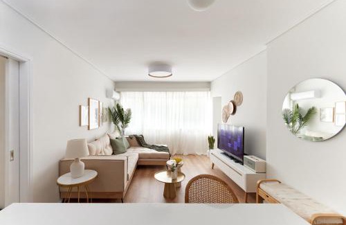 Ampelokipoi Apartment | Athens Premium Suites - Sunny 2 Bedroom Suite with Parking