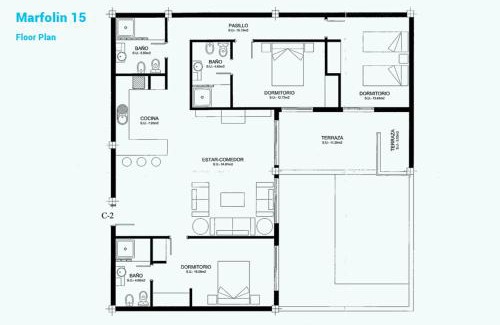 Los Lagos Apartment | Atlantic House Cotillo