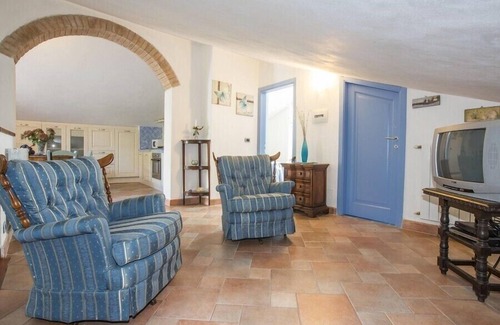 Monticiano House | Attic in a country villa with wonderful panoramic terrace