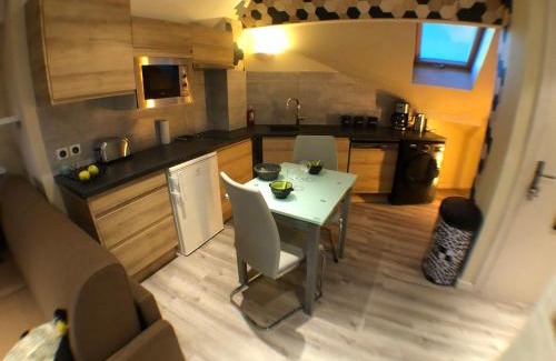 Duingt Apartment | Au bord du lac d’Annecy, logement type Loft, dans résidence avec plage et ponton privée