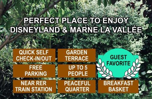 Bussy-Saint-Georges House | Au Charme De Bussy - Peaceful Place near Disneyland, Train Station RER and Nature