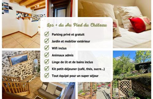 Saint-Pierre-d'Albigny Apartment | Au pied du château- Parking Wifi jardin - CLG Savoie