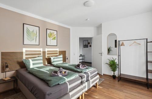 Merseburg Apartment | Aura - Nulandt#2 - 2 Zimmer, 4 Betten, Küche, Balkon, Waschmaschine