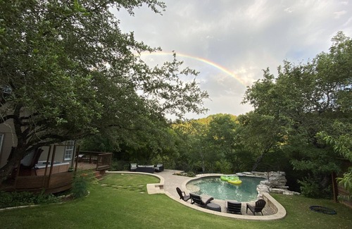 Austin House | Austin Lake Hills retreat, private pool/hot tub/outdoor kitchen