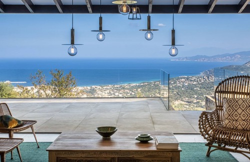 Santa-Reparata-di-Balagna Villa | Authentic, luxurious architect-designed villa 350m2 with swimming pool 30 mns from Calvi
