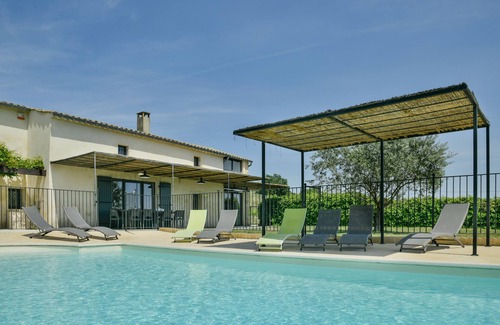 Bagnols-sur-Ceze House | Authentic house La Romance, closed private pool and garden, Provence, Ardèche