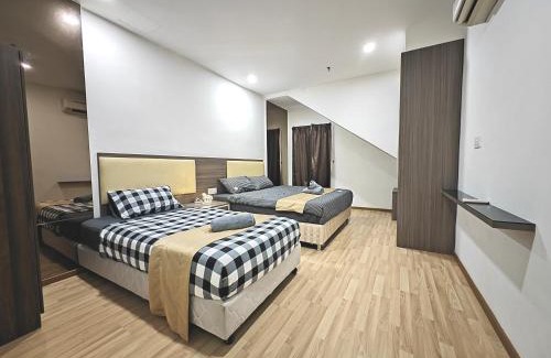 Ayer Keroh Apartment | Ayer Keroh MITC 5-7pax 2BR Metra Square