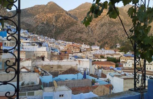 Medina of Chefchaouen Hotel | AYMANE ROOFTOP budget panoramic HOTEL