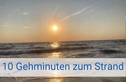 Kraksdorf Apartment | Böltser Hus Ferienwohnungen mit Strandkorb und Kamin 10 Gehminuten zum kurtaxefreien Sandstrand