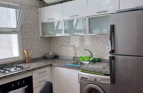 Fnideq Apartment | Bab Sebta residence with swimming pool, Sebta city and sea view