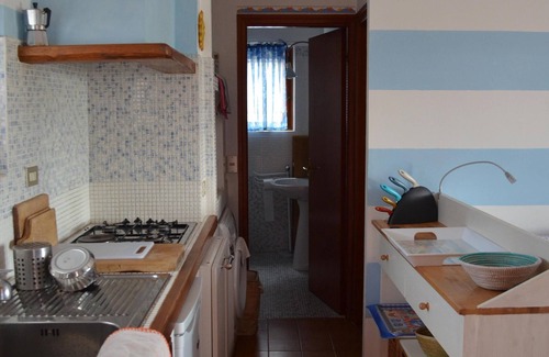 Bagnaia Apartment | Bagnaia, Elba island 50 meters from the beach, lovely with sea view.