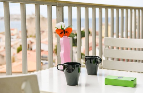 Endoume Apartment | Bail mobilité - Balcon et vue splendide sur la mer