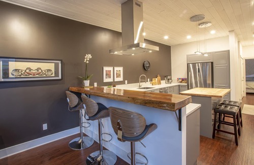 Nelson Condo | Baker Street Central - Balcony With Incredible Mountain View