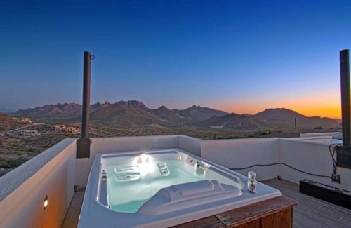 Pichilingue House | Balandra 5MIN-Private BathTub+Isla Espíritu VIEW!