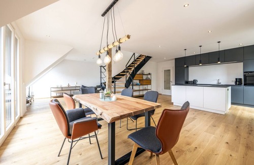 Nordhorn Apartment | Barn loft with parking space - quiet & close to the city