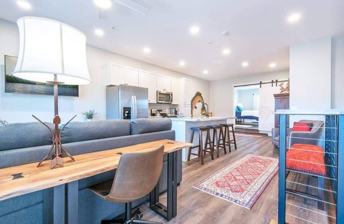 Swan Valley Condo | Basecamp Stays: Mtn Views, Patio, & South Fork Fun