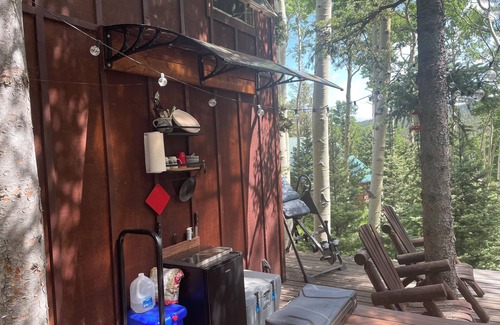Fort Garland Cabin | Bayly's Treehouse Retreat