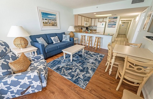 Crescent Beach Condo | Baywatch Renovated, Unobstructed Oceanfront Views!