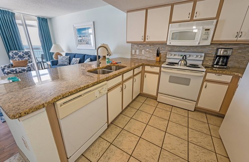 Crescent Beach Condo | Baywatch Renovated, Unobstructed Oceanfront Views!
