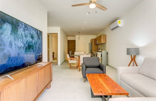 Akumal Apartment | Beach Club | Private Jacuzzi | Rooftop Pools | Gym
