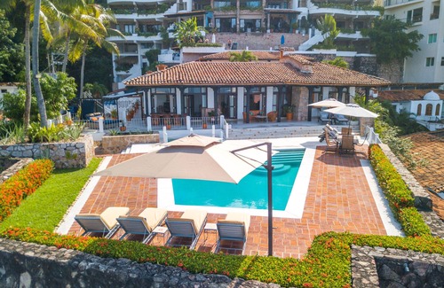 Puerto Vallarta Villa | Beach Front House , 5 minutes to down town,private pool ,staff , come to enjoy!