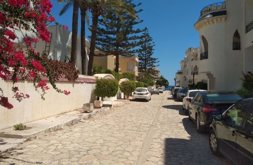 Chott Mariem Apartment | Beach front S1 Apartment in M'paradise Resort Chott Meriam near kantaoui Sousse