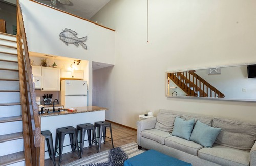 Garden City Condo | Beach Penthouse + Ocean View Balcony + 2nd floor loft at the Sandy Shores II