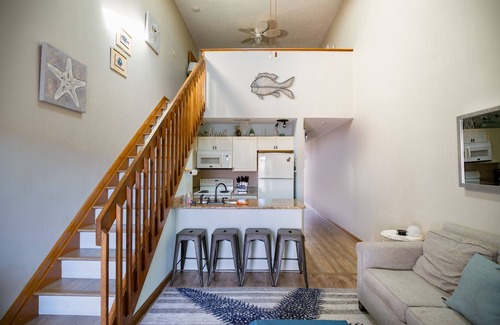 Garden City Condo | Beach Penthouse + Ocean View Balcony + 2nd floor loft at the Sandy Shores II