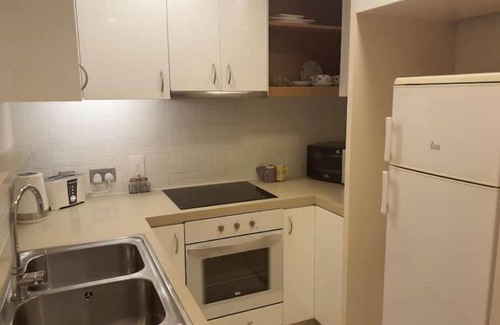 Al Raha Beach Apartment | Beachfront Bliss: Chic 2BR Apartment w Ocean Views