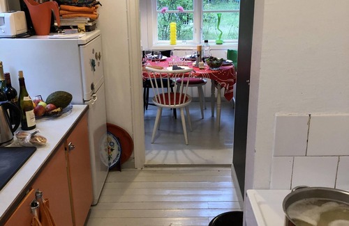 Aahus House | Beachfront classic summer cottage for the family in Ahus. Ideal for families with children