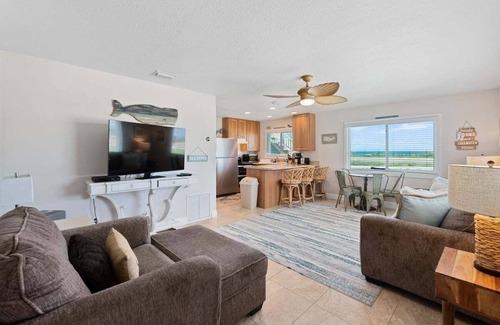 Flagler Beach Condo | Beachfront, dog-friendly unit in Flagler Beach!