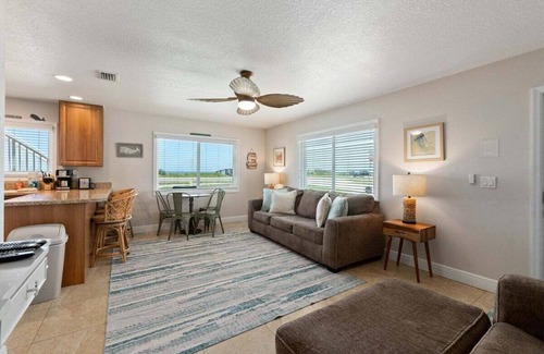 Flagler Beach Condo | Beachfront, dog-friendly unit in Flagler Beach!