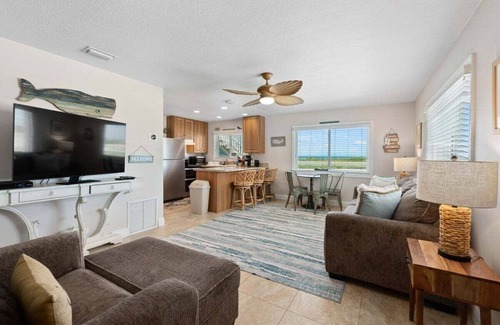 Flagler Beach Condo | Beachfront, dog-friendly unit in Flagler Beach!