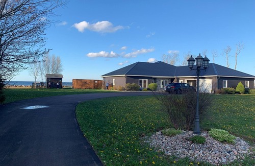 Grand Barachois House | Beachfront Resort Living! Enjoy your own private pool, hot tub, sauna. Sleeps 14