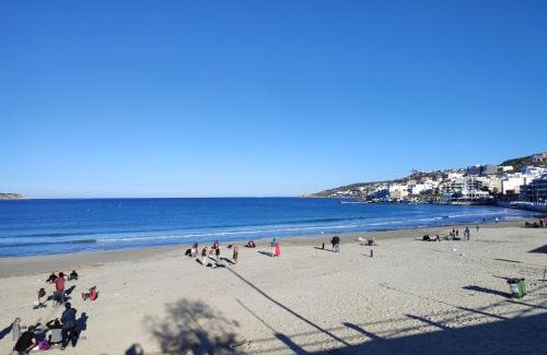 Għadira Apartment | BEACHFRONT with Seaviews Apartment No56 Award Winner Unbeatable Location for Closeness to the Sea Ideal for Guests looking for Winter Spring and Autumn Breaks in Sunny Malta Also Ideal for Coastal Hikers