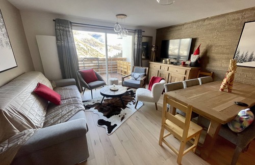 Allos Apartment | Beau Duplex à la Montagne D'inspiration "chalet"