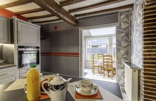 Saint-Nicolas-d'Aliermont House | Beautiful private villa for 5 guests with WIFI, TV, terrace, pets allowed and parking