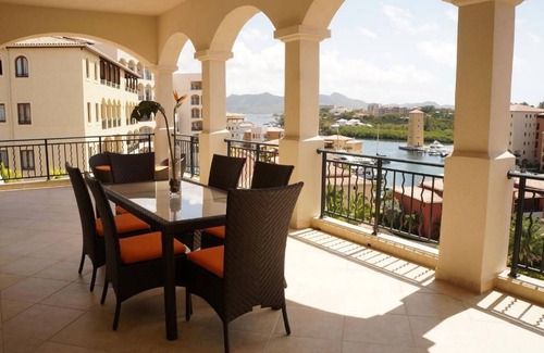 Point Blanche Condo | Beautiful 3 bedroom condo, Syriana with private pool deck at Porto Cupecoy.