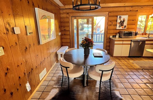 Markville Cabin | Beautiful 4-Bedroom Waterfront Log Home in Danbury, Wisconsin