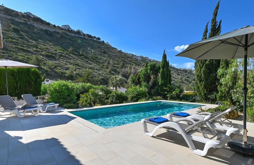 L'Alcassar Villa | Beautiful and cheerful villa with private pool in Benitachell, Costa Blanca, Spain for 6 persons
