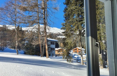Lenzerheide Apartment | Beautiful apartment for 7 people with WIFI, TV and balcony