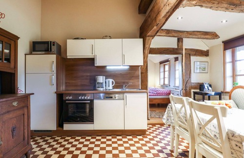 Sandbostel Apartment | Beautiful apartment for 2 guests with WIFI, TV, terrace, pets allowed and parking