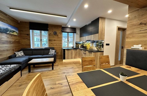 Pec pod Snezkou Apartment | Beautiful apartment for 5 people with WIFI, TV, terrace, panoramic view and parking