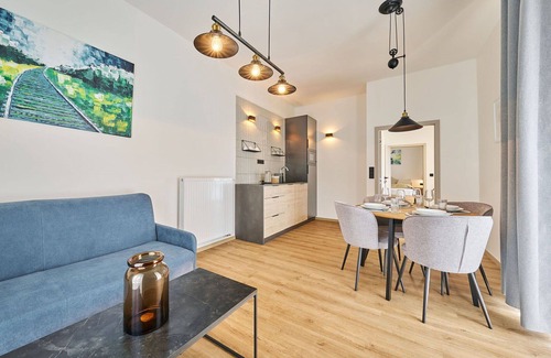 Cerny Dul Apartment | Beautiful apartment for 4 guests with WIFI, TV, terrace and parking