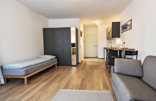 Bormio Apartment | Beautiful apartment for 3 guests with TV, terrace and pets allowed
